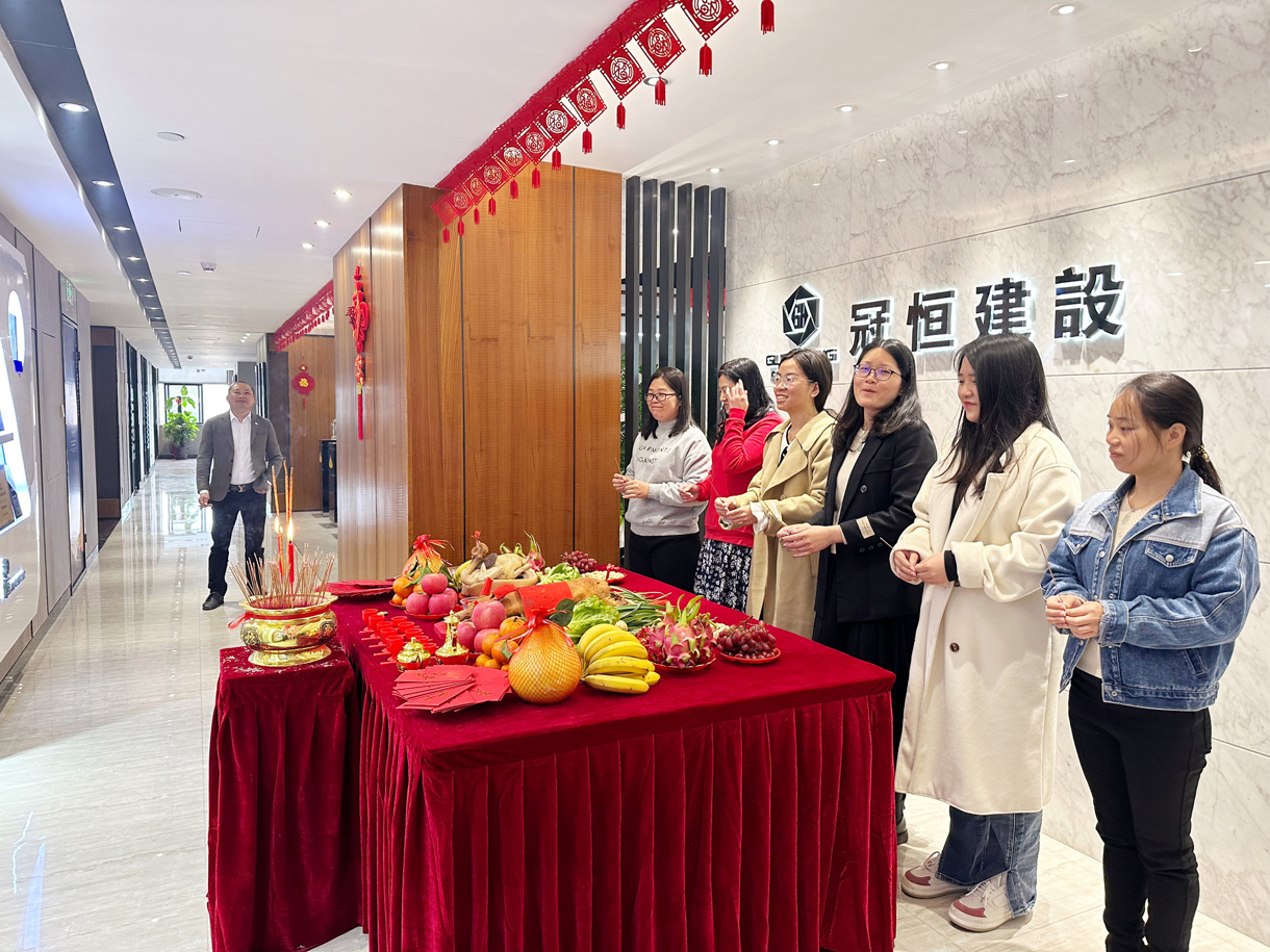 太阳成集团tyc122cc入口建设2023年新春开工大吉!