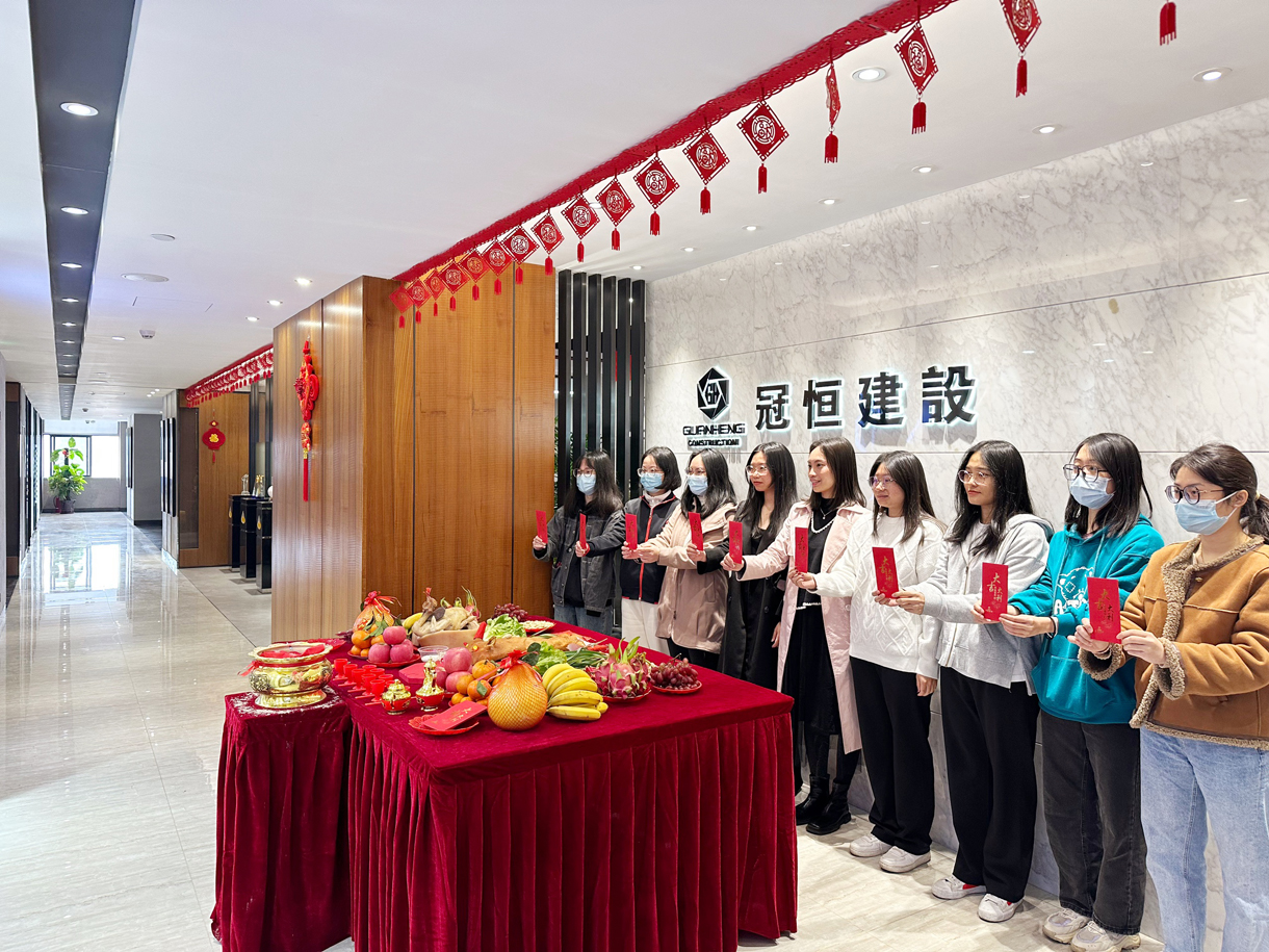 太阳成集团tyc122cc入口建设2023年新春开工大吉!