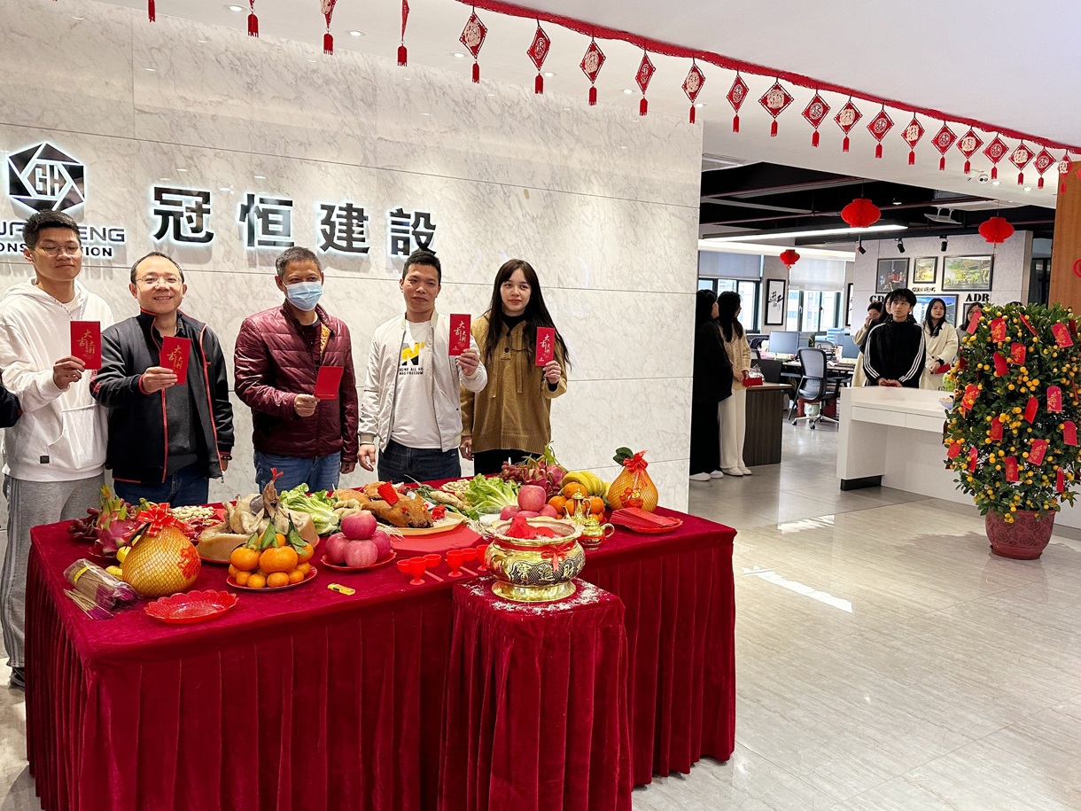 太阳成集团tyc122cc入口建设2023年新春开工大吉!